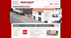 Desktop Screenshot of elektro-ohlhoff.de